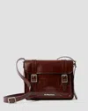 Dr. Martens' 11 Inch Vegan Messenger Bag In Rot
