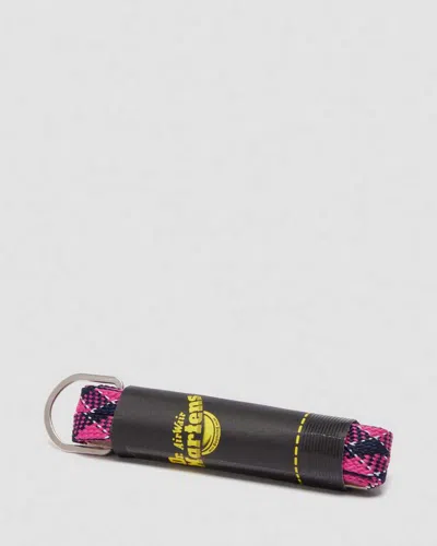 Dr. Martens' 140cm Tartan Shoe Laces (8-10 Eye) In Pink