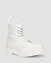 Dr. Martens 1460 1461 Mm6 Leather Boots In White