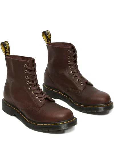 Dr. Martens' 1460 Ambassador Leather Lace-up Boots In Brown