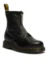 Dr. Martens 1460 Pascal Front-zip Ankle Boots In Black