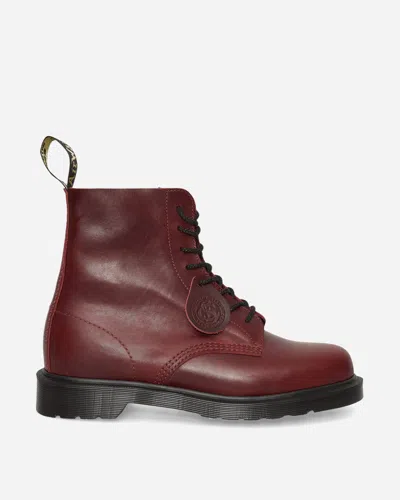 Dr. Martens 1460 Ankle Boots Burgundy In Red