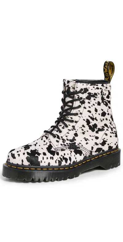Dr. Martens 1460 Bex Boots Cream/black In Multi