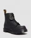 Dr. Martens' 1460 Bex Bump Toe Leather Boots In Black