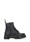 Dr. Martens 1460 Pascal Combat Boots In Black