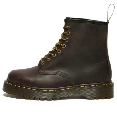 Dr. Martens' Dr. Martens 1460 Bex Crazy Horse Leather Lace Up Boots 'dark Brown'