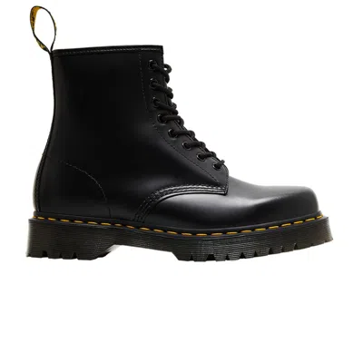 Pre-owned Dr. Martens 1460 Bex Squared Toe Leather Lace Up Boot 'black'
