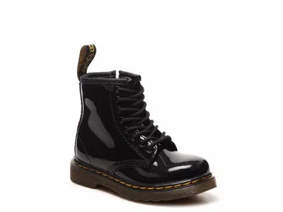 Dr. Martens Kids'  Leather Vintage 1460 Boots In Black