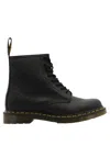 Dr. Martens 1460 Combat Boots In Black Leather