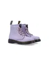 Dr. Martens' Dr. Martens 1460 Girls Infant Boots Colour: Lavender Frost, Size: 8 In Purple