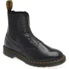 Dr. Martens' Dr. Martens 1460 Chelsea Boot In Black Polished Smooth