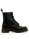 Dr. Martens "1460" Combat Boots In Black