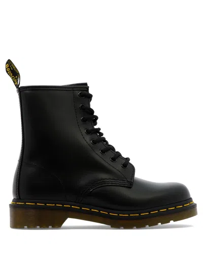 Dr. Martens "1460" Combat Boots In Black