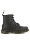 Dr. Martens' Dr.martens 1460 Nappa Lace-up Combat Boots In Black