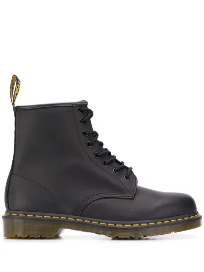 Dr. Martens' 1460 Pascal Ziggy Boots In Black