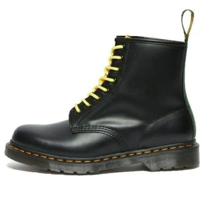 Dr. Martens' Dr. Martens 1460 Contrast Smooth Leather Lace Up Boots 'black'
