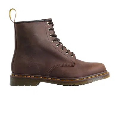 Pre-owned Dr. Martens 1460 Crazy Horse 'gaucho' In Brown