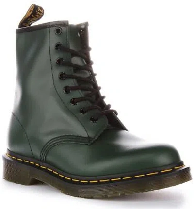 Pre-owned Dr. Martens Dr Martens 1460 Green Green 8 Hole Boot Inmens Boot Green Size Us 6 - 13