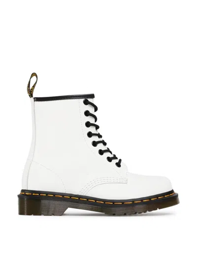 Dr. Martens 1460 Icons Smooth Boots In White