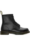 Dr. Martens' Dr. Martens Man Ankle Boots Black Size 4 Leather In Black