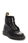 Dr. Martens 1460 Lunar Milled Leather Boot In Black