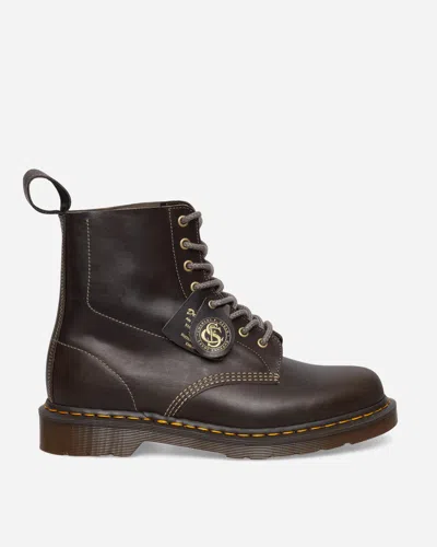 Dr. Martens 1460 Made In England Classic Boots Sepia In Brown