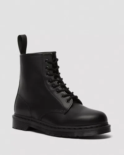 Dr. Martens' 1460 Mono 14353001 Men's 8 Black Leather Lace-up Ankle Boots Zogg143