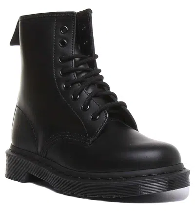 Pre-owned Dr. Martens' Dr Martens 1460 Unisex 8 Eye Lace Up Leather Boot In Black Size Us 4 - 13