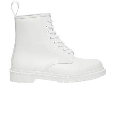 Pre-owned Dr. Martens 1460 Mono Smooth Leather 'white'