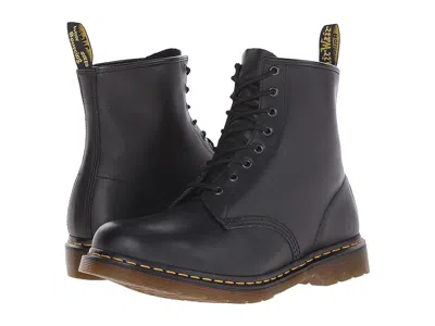 Dr. Martens Leder 1460 Serena Stiefeletten Mit Kunstfellfutter In Black