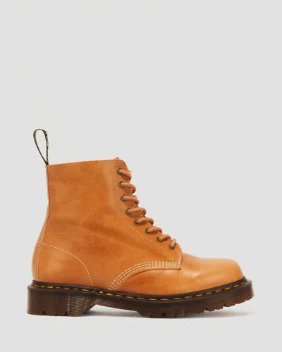 Dr. Martens 1460 Pascal 8 Eye Boot Veg Tan Luxe In Brown