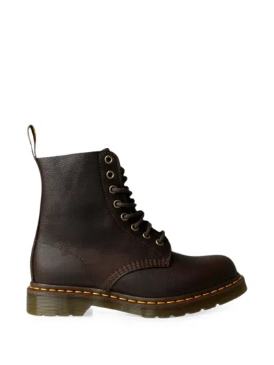 Dr. Martens 1460 Pascal Ambassador Leather Boots In Brown