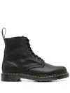 Dr. Martens' 1460 Pascal Combat Boots In Black
