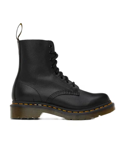 Dr. Martens 1460 Waterproof 8 Eye Boots In Black