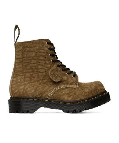 Dr. Martens' 1460 Pascal Bex Short Boots In Brown
