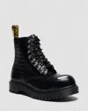 Dr. Martens 1460 Pascal Bex Steel Toe Leather Boots In Black