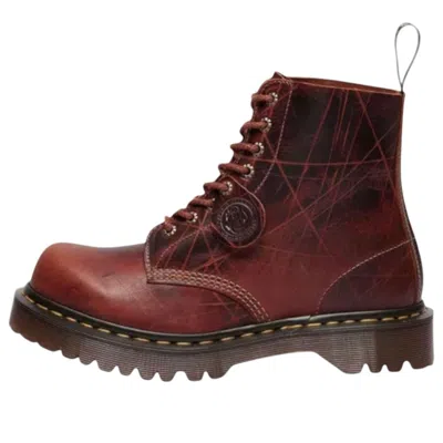 Dr. Martens 1460 Pascal Bump Toe Boots 'caramel Brown'