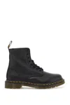 Dr. Martens' Dr. Martens Round-toe Lace-up Ankle Boots In Black