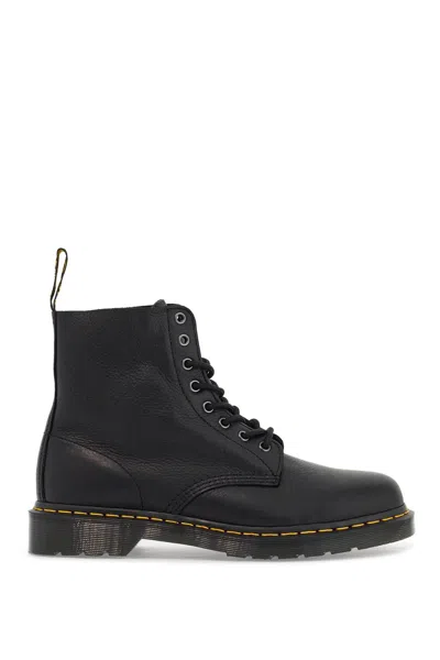 Dr. Martens' 1460 Pascal Combat Boots In Black