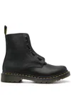 Dr. Martens' Dr. Martens 1460 Pascal Frnt Zip Black Nappa Shoes In 1460 Pascal Frnt Zip