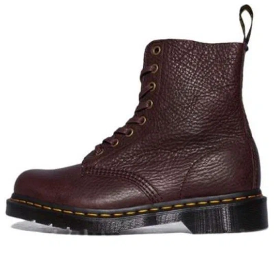 Dr. Martens' Dr. Martens 1460 Pascal Genuine Leather Boots Red/brown