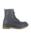 Dr. Martens 1490 1461 Mm6 Leather Lace Up Boots In Gray