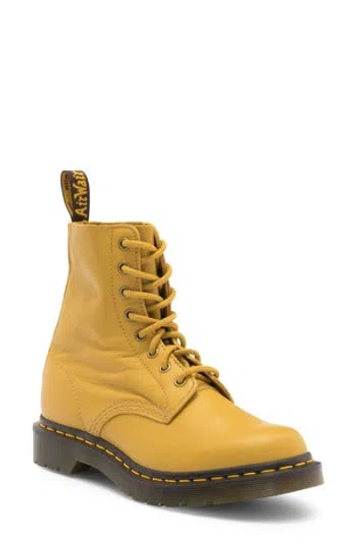 Dr. Martens' Dr. Martens 1460 Pascal Lace-up Boot In Mustard