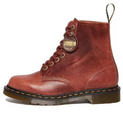 Dr. Martens' Dr. Martens 1460 Pascal Made In England Denver Leather Lace Up Boots 'brown'