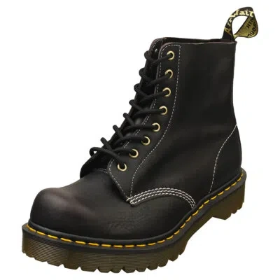 Pre-owned Dr. Martens 1460 Pascal Made In England Mens Ankle Boots In Charcoal Grey 10 Us In Gray
