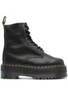 Dr. Martens' Dr.martens 1460 Smooth Lace-up Combat Boots  Black Leather