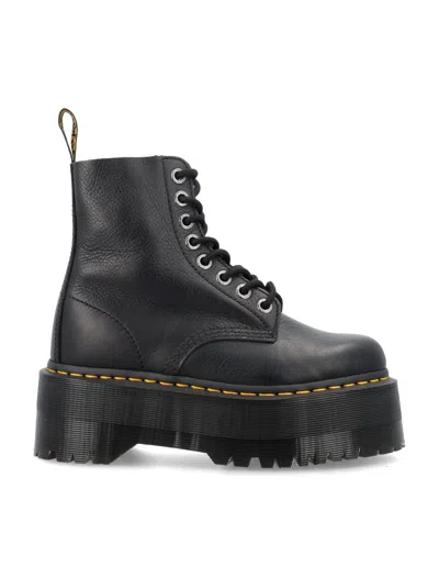 DR. MARTENS' 1460 PASCAL MAX PLATFORM COMBAT BOOTS