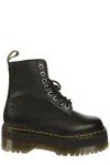 Dr. Martens' Dr. Martens 1460 Pascal Max Platform Combat Boots In Black