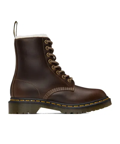 DR. MARTENS' 1460 PASCAL SERENA LACING SHORT BOOTS