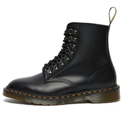 Dr. Martens' Dr. Martens 1460 Pascal Verso Smooth Leather Lace Up Boots 'black'